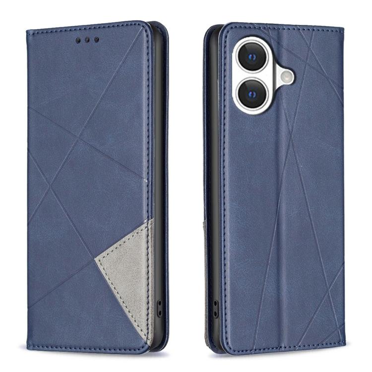 เคสโทรศัพท์หนังลายข้าวหลามตัดแม่เหล็ก สำหรับ iPhone 17 Pro Max, iPhone 17 Pro, iPhone 17, iPhone Air, iPhone 16 Pro Max, iPhone 16 Pro, iPhone 16 Plus, iPhone 16