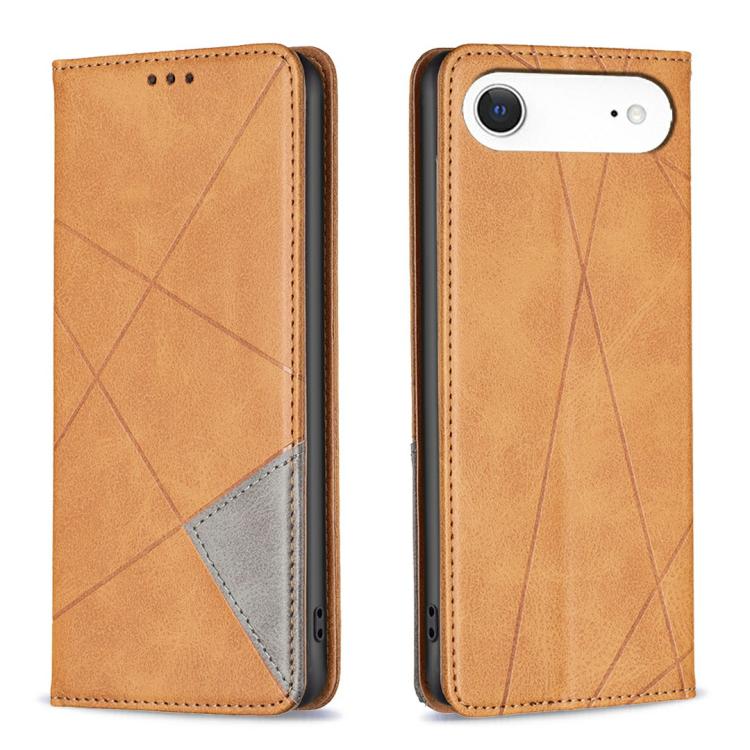 เคสโทรศัพท์หนังลายข้าวหลามตัดแม่เหล็ก สำหรับ iPhone 17 Pro Max, iPhone 17 Pro, iPhone 17, iPhone Air, iPhone 16 Pro Max, iPhone 16 Pro, iPhone 16 Plus, iPhone 16
