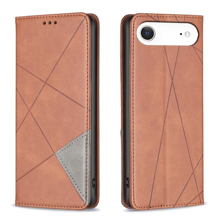 เคสโทรศัพท์หนังลายข้าวหลามตัดแม่เหล็ก สำหรับ iPhone 17 Pro Max, iPhone 17 Pro, iPhone 17, iPhone Air, iPhone 16 Pro Max, iPhone 16 Pro, iPhone 16 Plus, iPhone 16
