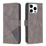 เคสโทรศัพท์หนังลายข้าวหลามตัดพร้อมหัวเข็มขัดแม่เหล็ก สำหรับ iPhone 17 Pro Max, iPhone 17 Pro, iPhone 17, iPhone Air, iPhone 16 Pro Max, iPhone 16 Pro, iPhone 16 Plus, iPhone 16
