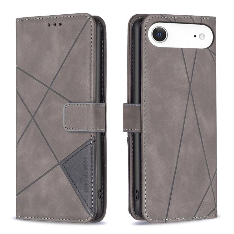 เคสโทรศัพท์หนังลายข้าวหลามตัดพร้อมหัวเข็มขัดแม่เหล็ก สำหรับ iPhone 17 Pro Max, iPhone 17 Pro, iPhone 17, iPhone Air, iPhone 16 Pro Max, iPhone 16 Pro, iPhone 16 Plus, iPhone 16