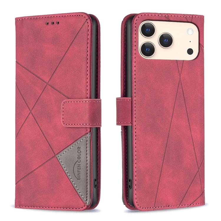 เคสโทรศัพท์หนังลายข้าวหลามตัดพร้อมหัวเข็มขัดแม่เหล็ก สำหรับ iPhone 17 Pro Max, iPhone 17 Pro, iPhone 17, iPhone Air, iPhone 16 Pro Max, iPhone 16 Pro, iPhone 16 Plus, iPhone 16