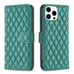 เคสโทรศัพท์หนังพับแบบกระเป๋าสตางค์ลายตารางเพชร สำหรับ iPhone 17e / 16e, iPhone 17 Pro Max, iPhone 17 Pro, iPhone 17, iPhone Air, iPhone 16 Pro Max, iPhone 16 Pro, iPhone 16 Plus