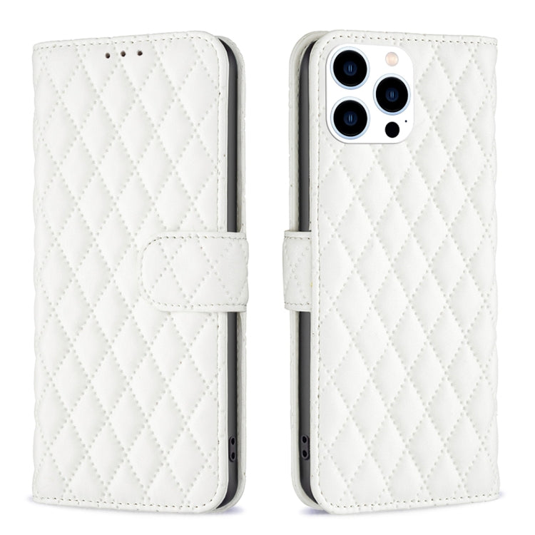 เคสโทรศัพท์หนังพับแบบกระเป๋าสตางค์ลายตารางเพชร สำหรับ iPhone 17e / 16e, iPhone 17 Pro Max, iPhone 17 Pro, iPhone 17, iPhone Air, iPhone 16 Pro Max, iPhone 16 Pro, iPhone 16 Plus