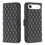 เคสโทรศัพท์หนังพับแบบกระเป๋าสตางค์ลายตารางเพชร สำหรับ iPhone 17e / 16e, iPhone 17 Pro Max, iPhone 17 Pro, iPhone 17, iPhone Air, iPhone 16 Pro Max, iPhone 16 Pro, iPhone 16 Plus