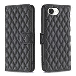 เคสโทรศัพท์หนังพับแบบกระเป๋าสตางค์ลายตารางเพชร สำหรับ iPhone 17e / 16e, iPhone 17 Pro Max, iPhone 17 Pro, iPhone 17, iPhone Air, iPhone 16 Pro Max, iPhone 16 Pro, iPhone 16 Plus