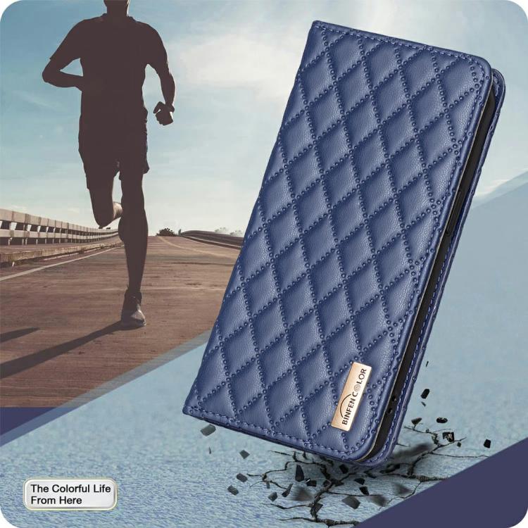 เคสโทรศัพท์หนังพับแม่เหล็กลายตารางเพชร สำหรับ iPhone 17 Pro Max, iPhone 17 Pro, iPhone 17, iPhone Air, iPhone 16 Pro Max, iPhone 16 Pro, iPhone 16 Plus, iPhone 16