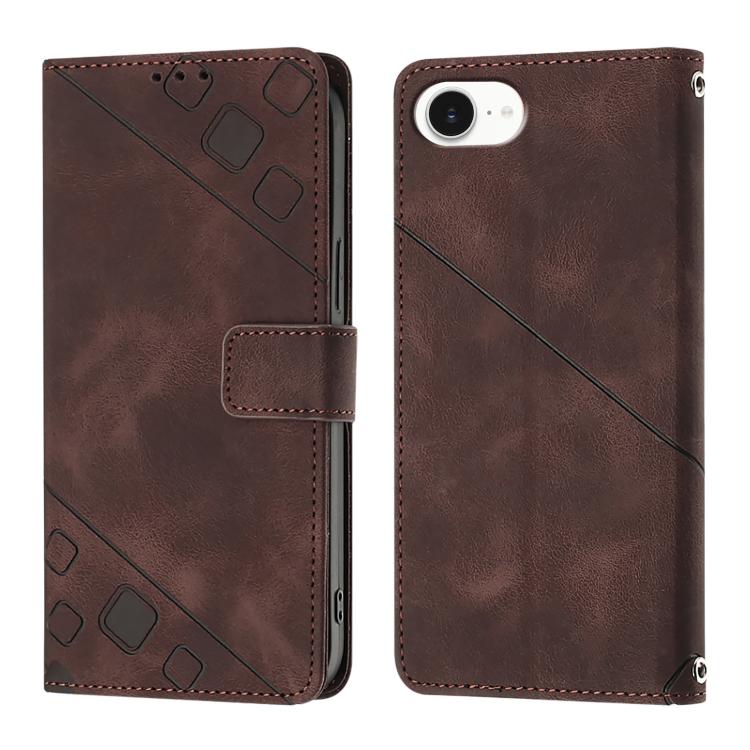 เคสโทรศัพท์หนังนูนสัมผัสเหมือนผิวหนัง สำหรับ iPhone 17 Pro Max, iPhone 17 Pro, iPhone 17, iPhone Air, iPhone SE 2024, iPhone 16 Pro Max, iPhone 16 Pro, iPhone 16 Plus
