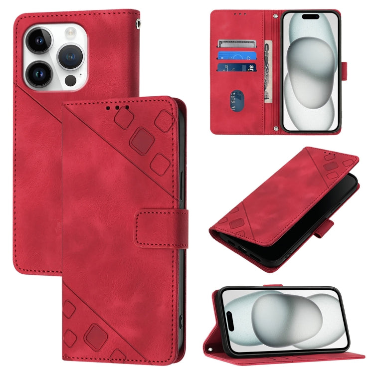 เคสโทรศัพท์หนังนูนสัมผัสเหมือนผิวหนัง สำหรับ iPhone 17 Pro Max, iPhone 17 Pro, iPhone 17, iPhone Air, iPhone SE 2024, iPhone 16 Pro Max, iPhone 16 Pro, iPhone 16 Plus