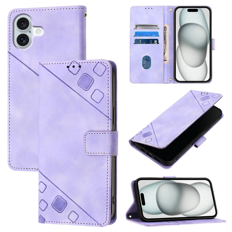 เคสโทรศัพท์หนังนูนสัมผัสเหมือนผิวหนัง สำหรับ iPhone 17 Pro Max, iPhone 17 Pro, iPhone 17, iPhone Air, iPhone SE 2024, iPhone 16 Pro Max, iPhone 16 Pro, iPhone 16 Plus