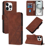 เคสโทรศัพท์หนังพับลาย 3D แบบ Crossbody สำหรับ iPhone 16e / 17e, iPhone 17 Pro Max, iPhone 17 Pro, iPhone 17, iPhone Air, iPhone 16 Pro Max, iPhone 16 Pro, iPhone 16 Plus