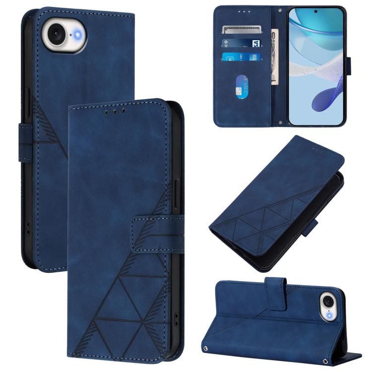 เคสโทรศัพท์หนังพับลาย 3D แบบ Crossbody สำหรับ iPhone 16e / 17e, iPhone 17 Pro Max, iPhone 17 Pro, iPhone 17, iPhone Air, iPhone 16 Pro Max, iPhone 16 Pro, iPhone 16 Plus