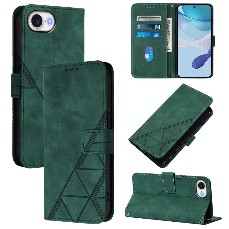 เคสโทรศัพท์หนังพับลาย 3D แบบ Crossbody สำหรับ iPhone 16e / 17e, iPhone 17 Pro Max, iPhone 17 Pro, iPhone 17, iPhone Air, iPhone 16 Pro Max, iPhone 16 Pro, iPhone 16 Plus