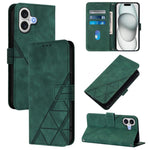 เคสโทรศัพท์หนังพับลาย 3D แบบ Crossbody สำหรับ iPhone 16e / 17e, iPhone 17 Pro Max, iPhone 17 Pro, iPhone 17, iPhone Air, iPhone 16 Pro Max, iPhone 16 Pro, iPhone 16 Plus