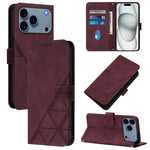 เคสโทรศัพท์หนังพับลาย 3D แบบ Crossbody สำหรับ iPhone 16e / 17e, iPhone 17 Pro Max, iPhone 17 Pro, iPhone 17, iPhone Air, iPhone 16 Pro Max, iPhone 16 Pro, iPhone 16 Plus