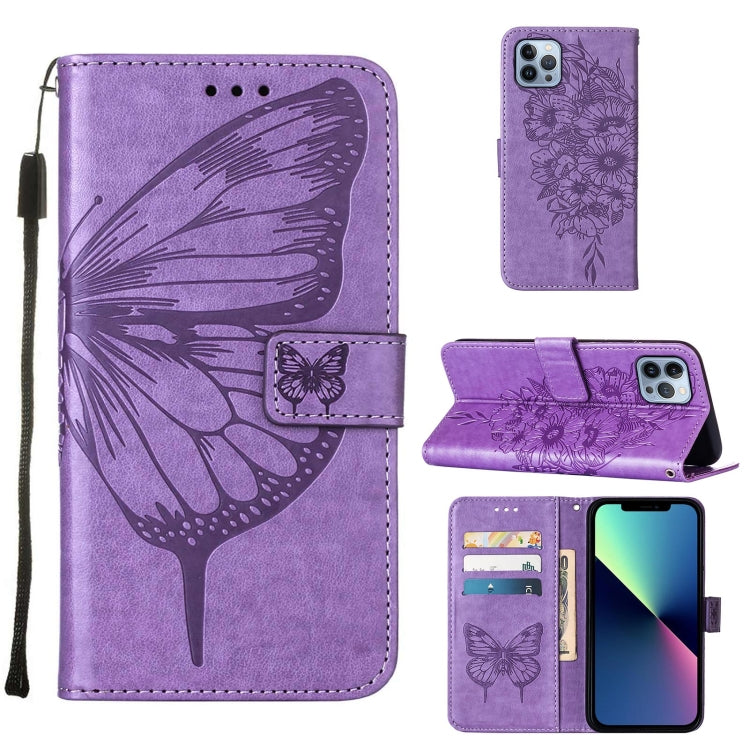 เคสโทรศัพท์หนังปั๊มลายผีเสื้อ สำหรับ iPhone 16 Pro, สำหรับ iPhone 16 Plus, สำหรับ iPhone 16, สำหรับ iPhone 15 Pro Max, สำหรับ iPhone 15 Pro, สำหรับ iPhone 15 Plus