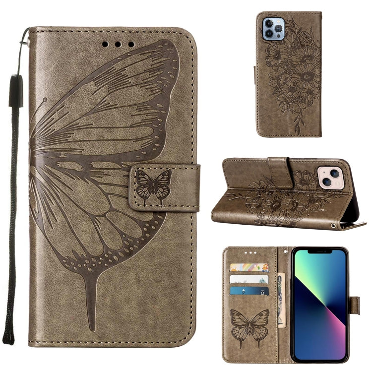 เคสโทรศัพท์หนังปั๊มลายผีเสื้อ สำหรับ iPhone 16 Pro, สำหรับ iPhone 16 Plus, สำหรับ iPhone 16, สำหรับ iPhone 15 Pro Max, สำหรับ iPhone 15 Pro, สำหรับ iPhone 15 Plus