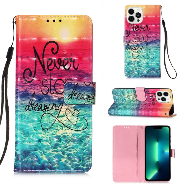 เคสโทรศัพท์หนังพับแนวนอนลายภาพวาด 3 มิติ สำหรับ iPhone 16 Pro, สำหรับ iPhone 16 Plus, สำหรับ iPhone 16, สำหรับ iPhone 15 Pro Max, สำหรับ iPhone 15 Pro, สำหรับ iPhone 15 Plus