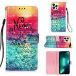 เคสโทรศัพท์หนังพับแนวนอนลายภาพวาด 3 มิติ สำหรับ iPhone 16 Pro, สำหรับ iPhone 16 Plus, สำหรับ iPhone 16, สำหรับ iPhone 15 Pro Max, สำหรับ iPhone 15 Pro, สำหรับ iPhone 15 Plus