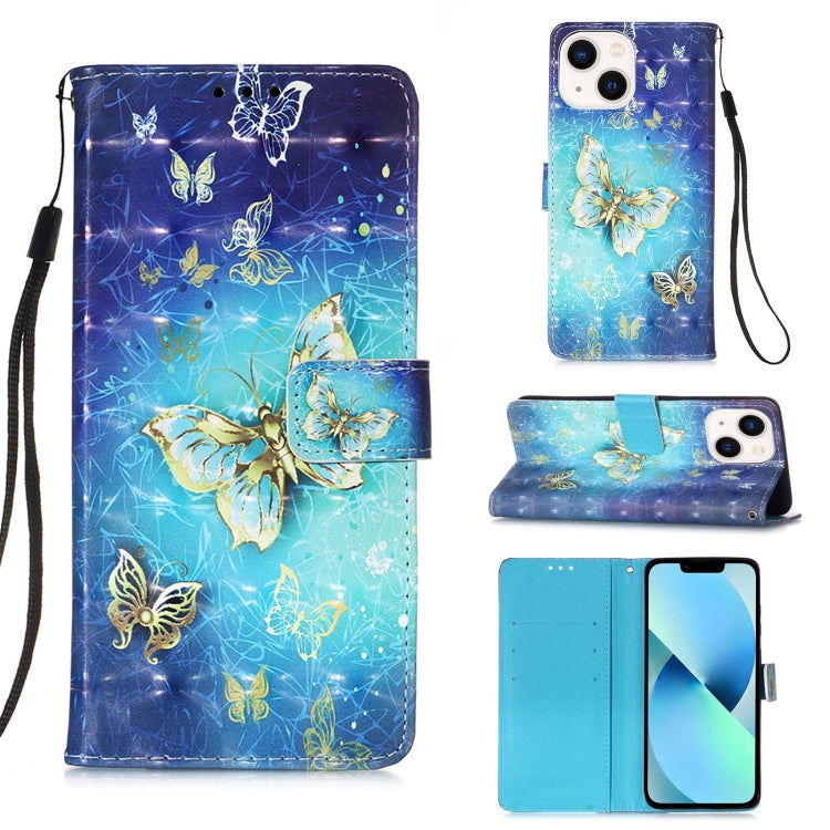 เคสโทรศัพท์หนังพับแนวนอนลายภาพวาด 3 มิติ สำหรับ iPhone 16 Pro, สำหรับ iPhone 16 Plus, สำหรับ iPhone 16, สำหรับ iPhone 15 Pro Max, สำหรับ iPhone 15 Pro, สำหรับ iPhone 15 Plus