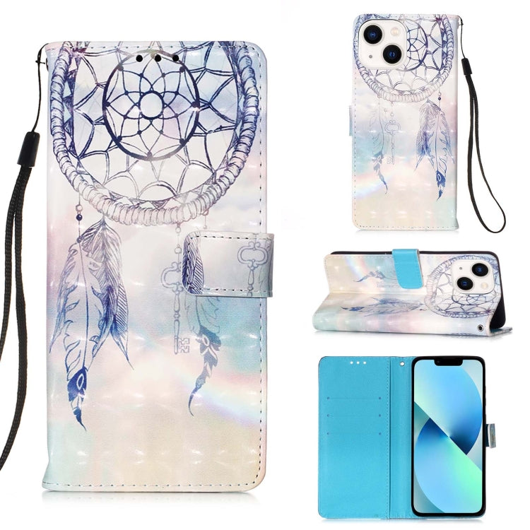 เคสโทรศัพท์หนังพับแนวนอนลายภาพวาด 3 มิติ สำหรับ iPhone 16 Pro, สำหรับ iPhone 16 Plus, สำหรับ iPhone 16, สำหรับ iPhone 15 Pro Max, สำหรับ iPhone 15 Pro, สำหรับ iPhone 15 Plus