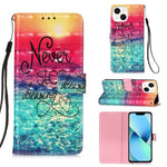 เคสโทรศัพท์หนังพับแนวนอนลายภาพวาด 3 มิติ สำหรับ iPhone 16 Pro, สำหรับ iPhone 16 Plus, สำหรับ iPhone 16, สำหรับ iPhone 15 Pro Max, สำหรับ iPhone 15 Pro, สำหรับ iPhone 15 Plus