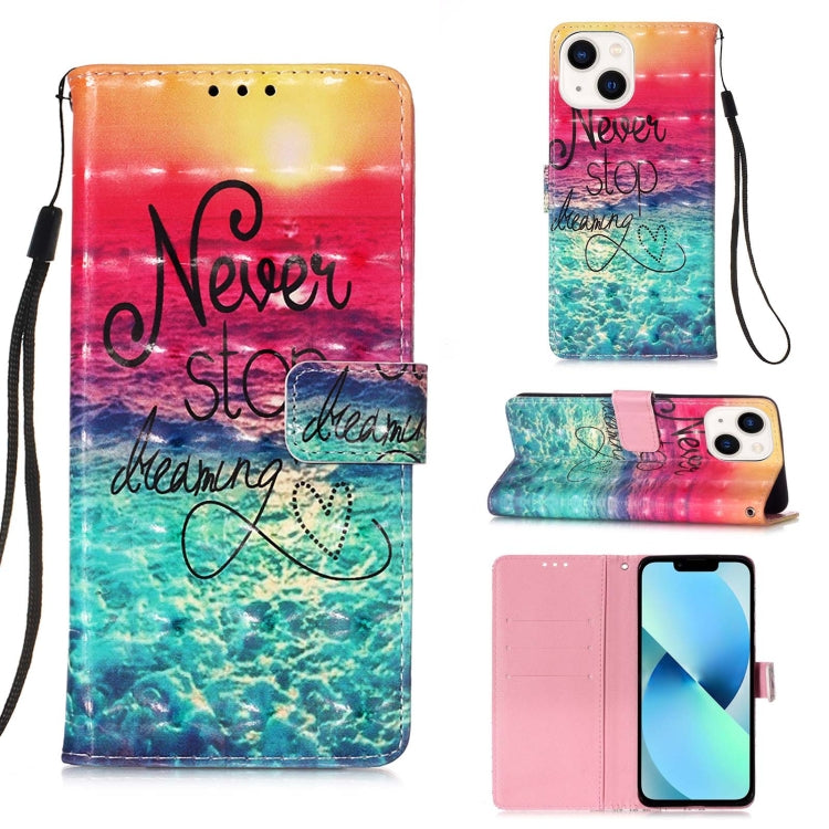 เคสโทรศัพท์หนังพับแนวนอนลายภาพวาด 3 มิติ สำหรับ iPhone 16 Pro, สำหรับ iPhone 16 Plus, สำหรับ iPhone 16, สำหรับ iPhone 15 Pro Max, สำหรับ iPhone 15 Pro, สำหรับ iPhone 15 Plus