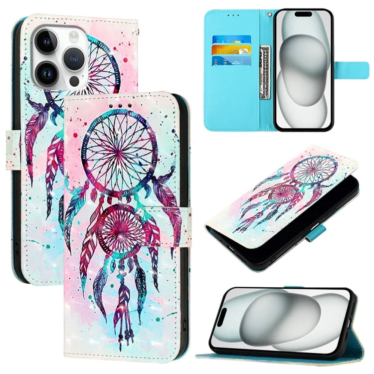 เคสโทรศัพท์หนังพับแนวนอนลายภาพวาด 3 มิติ สำหรับ iPhone 17e / 16e, สำหรับ iPhone 17 Pro Max, สำหรับ iPhone 17 Pro, สำหรับ iPhone 17, สำหรับ iPhone Air, สำหรับ iPhone 16 Pro Max