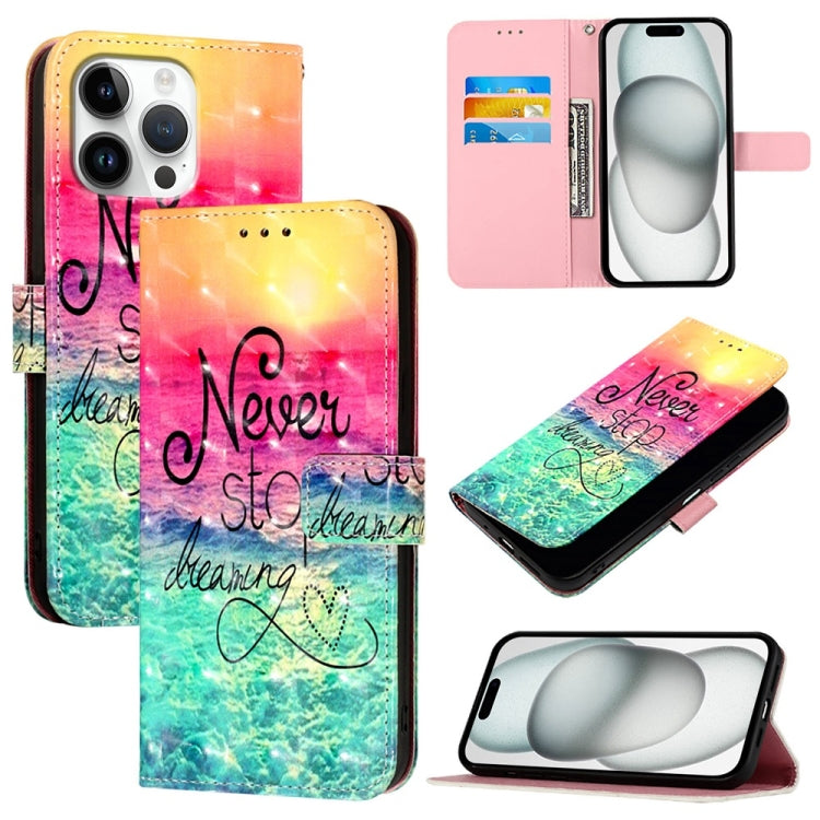เคสโทรศัพท์หนังพับแนวนอนลายภาพวาด 3 มิติ สำหรับ iPhone 17e / 16e, สำหรับ iPhone 17 Pro Max, สำหรับ iPhone 17 Pro, สำหรับ iPhone 17, สำหรับ iPhone Air, สำหรับ iPhone 16 Pro Max