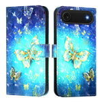 เคสโทรศัพท์หนังพับแนวนอนลายภาพวาด 3 มิติ สำหรับ iPhone 17e / 16e, สำหรับ iPhone 17 Pro Max, สำหรับ iPhone 17 Pro, สำหรับ iPhone 17, สำหรับ iPhone Air, สำหรับ iPhone 16 Pro Max
