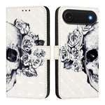 เคสโทรศัพท์หนังพับแนวนอนลายภาพวาด 3 มิติ สำหรับ iPhone 17e / 16e, สำหรับ iPhone 17 Pro Max, สำหรับ iPhone 17 Pro, สำหรับ iPhone 17, สำหรับ iPhone Air, สำหรับ iPhone 16 Pro Max