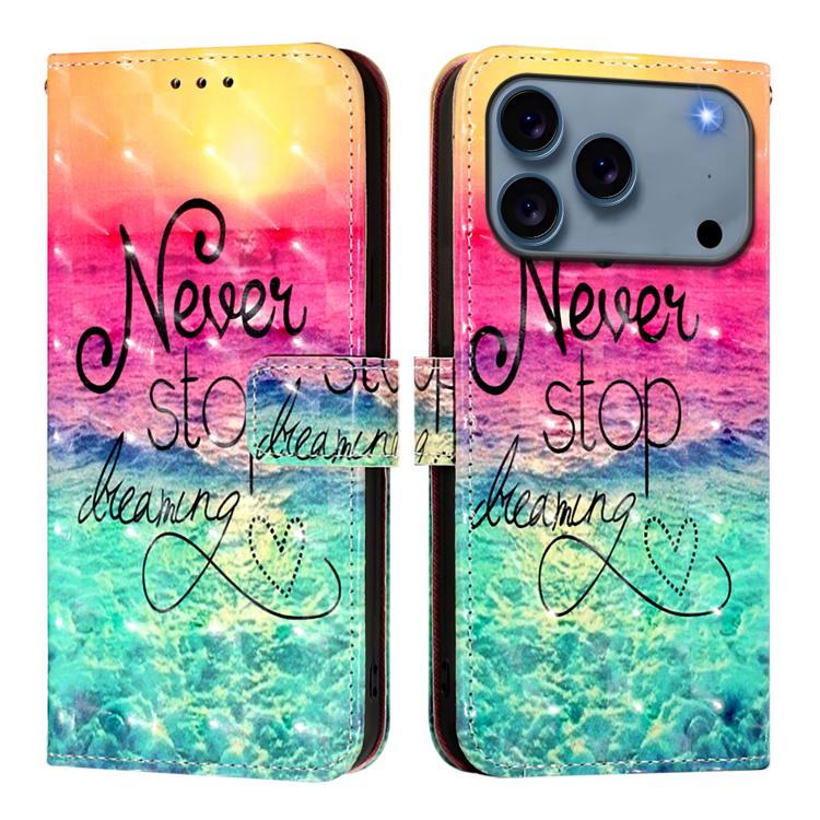 เคสโทรศัพท์หนังพับแนวนอนลายภาพวาด 3 มิติ สำหรับ iPhone 17e / 16e, สำหรับ iPhone 17 Pro Max, สำหรับ iPhone 17 Pro, สำหรับ iPhone 17, สำหรับ iPhone Air, สำหรับ iPhone 16 Pro Max