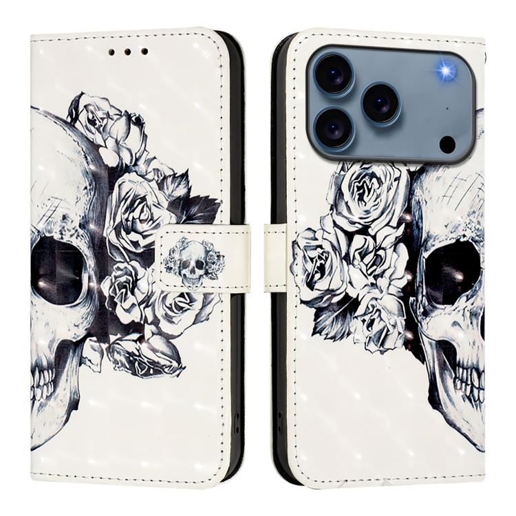 เคสโทรศัพท์หนังพับแนวนอนลายภาพวาด 3 มิติ สำหรับ iPhone 17e / 16e, สำหรับ iPhone 17 Pro Max, สำหรับ iPhone 17 Pro, สำหรับ iPhone 17, สำหรับ iPhone Air, สำหรับ iPhone 16 Pro Max