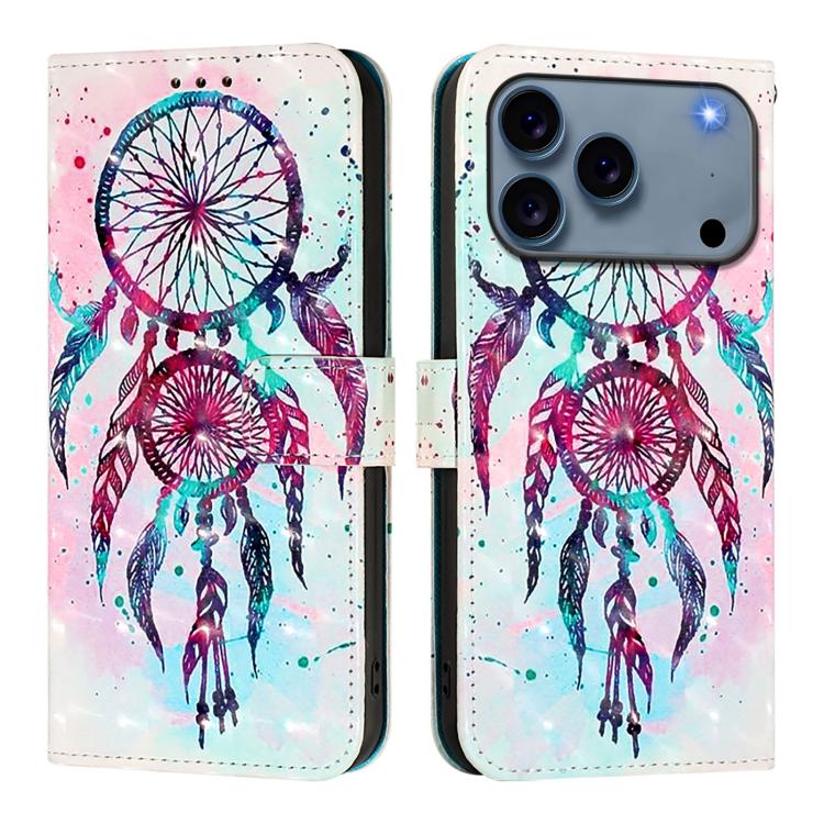 เคสโทรศัพท์หนังพับแนวนอนลายภาพวาด 3 มิติ สำหรับ iPhone 17e / 16e, สำหรับ iPhone 17 Pro Max, สำหรับ iPhone 17 Pro, สำหรับ iPhone 17, สำหรับ iPhone Air, สำหรับ iPhone 16 Pro Max