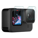 ฟิล์มกระจกนิรภัย imak สำหรับหน้าจอหลัง + หน้าจอหน้า + เลนส์กล้องหลัง สำหรับ GoPro HERO11 Black