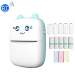 เครื่องพิมพ์ความร้อนไร้สายบลูทูธขนาดเล็ก C9 พร้อมกระดาษม้วน 1 ม้วน, พร้อมกระดาษ 5 แผ่น, พร้อมกระดาษ 10 แผ่น, พร้อมกระดาษสติกเกอร์ 5 แผ่น, พร้อมกระดาษ 5 แผ่นและสติกเกอร์ 5 แผ่น, พร้อมกระดาษ 5 แผ่น สติกเกอร์ 5 แผ่น และกระดาษสี 3 แผ่น