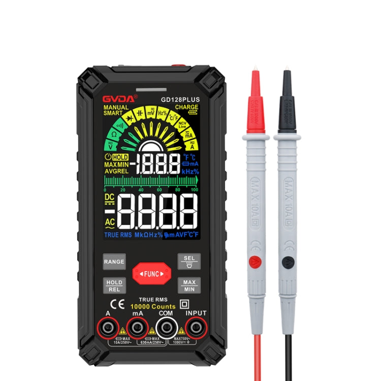 เครื่องวัดมัลติมิเตอร์ดิจิตอลอัจฉริยะความแม่นยำสูง GVDA GD128PLUS, GD128PLUS
