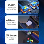 นาฬิกาอัจฉริยะ MT27 ขนาด 1.6 นิ้ว กันน้ำ IP67 4G Android 8.1 4G+64G รองรับวัดอัตราการเต้นหัวใจ / GPS พร้อมสายหนัง