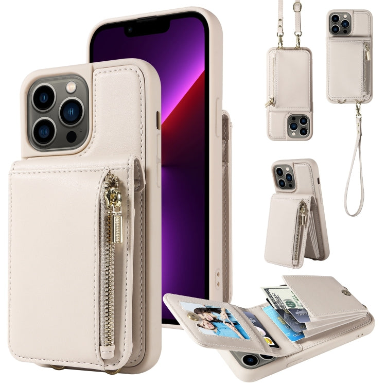 เคสหนังใส่โทรศัพท์แบบกระเป๋าซิปพร้อมสายคล้องไหล่ สำหรับ iPhone 13 Pro, สำหรับ iPhone 13, สำหรับ iPhone 12 / 12 Pro, สำหรับ iPhone 12 Pro Max, สำหรับ iPhone 11 Pro Max, สำหรับ iPhone 11, สำหรับ iPhone 11 Pro, สำหรับ iPhone X / XS, สำหรับ iPhone XR
