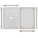เคสป้องกันโน้ตบุ๊กใส สำหรับ MacBook Air 13.6 นิ้ว รุ่น A2681 2022 / M3 2024 A3113 / M4 2025 A3240