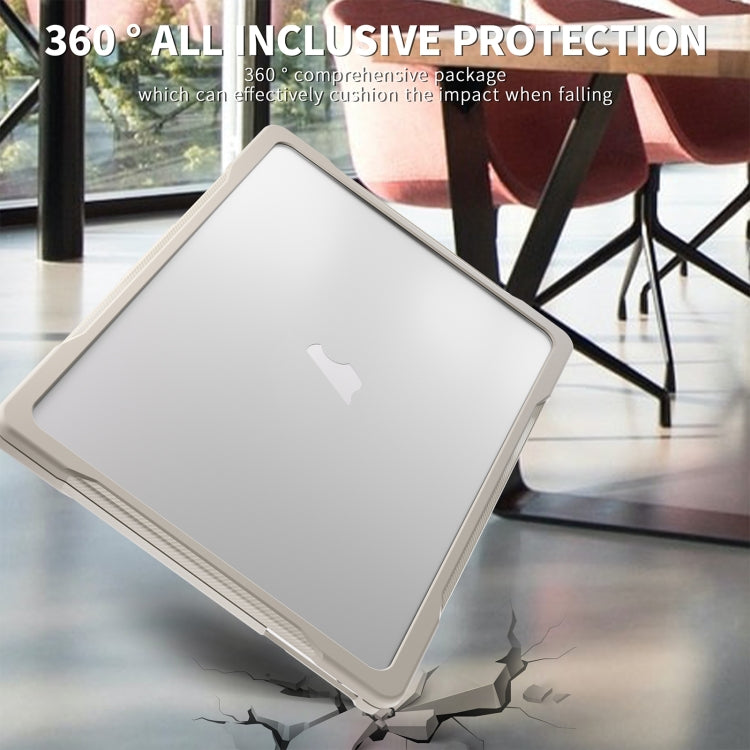 เคสป้องกันโน้ตบุ๊กใส สำหรับ MacBook Air 13.6 นิ้ว รุ่น A2681 2022 / M3 2024 A3113 / M4 2025 A3240