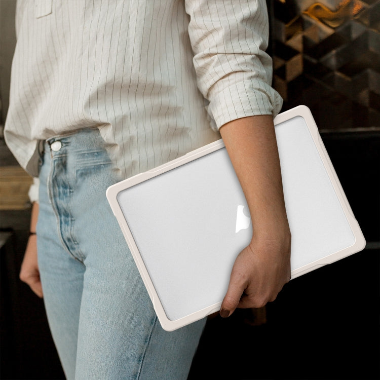เคสป้องกันโน้ตบุ๊กใส สำหรับ MacBook Air 13.6 นิ้ว รุ่น A2681 2022 / M3 2024 A3113 / M4 2025 A3240