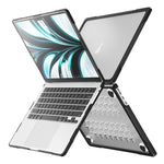 เคสป้องกันโน้ตบุ๊กใส สำหรับ MacBook Air 13.6 นิ้ว รุ่น A2681 2022 / M3 2024 A3113 / M4 2025 A3240