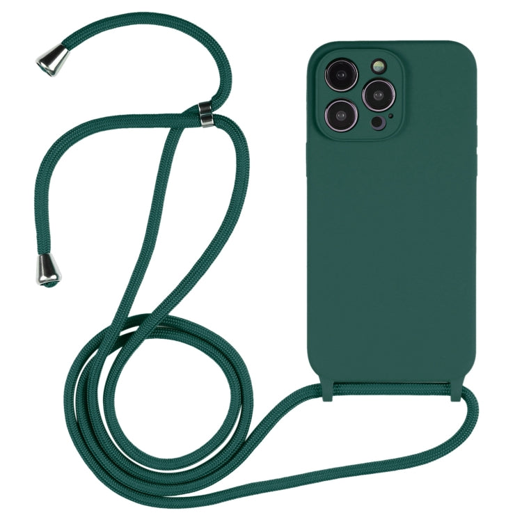 เคสซิลิโคนเหลวพร้อมสายคล้องไหล่ สำหรับ iPhone 16 Pro Max, สำหรับ iPhone 16 Pro, สำหรับ iPhone 16 Plus