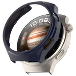 Half Coverage Hollowed Watch Protective Case + Hydrogel Film Set, For Huawei Watch 4 Pro