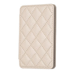 BFK05 Rhombus Pattern Card Bag Mobile Phone Back Sticker