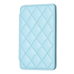 BFK05 Rhombus Pattern Card Bag Mobile Phone Back Sticker