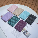 BFK05 Rhombus Pattern Card Bag Mobile Phone Back Sticker