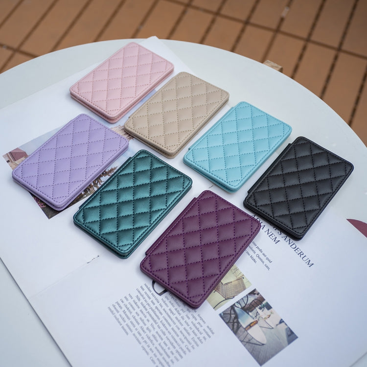 BFK05 Rhombus Pattern Card Bag Mobile Phone Back Sticker