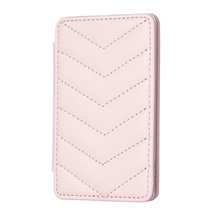 BFK02 Wave Pattern Card Bag Mobile Phone Back Sticker